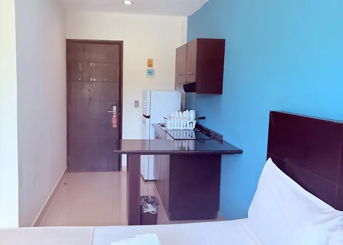 Hermoso Estudio King Con Vista Panoramica En Playa Appart hôtel *