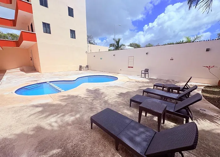 Appart hôtel Hermoso Estudio King Con Vista Panoramica En Playa Playa del Carmen